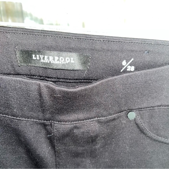 Liverpool Sienna Black Pull On Leggings - Picture 5 of 6